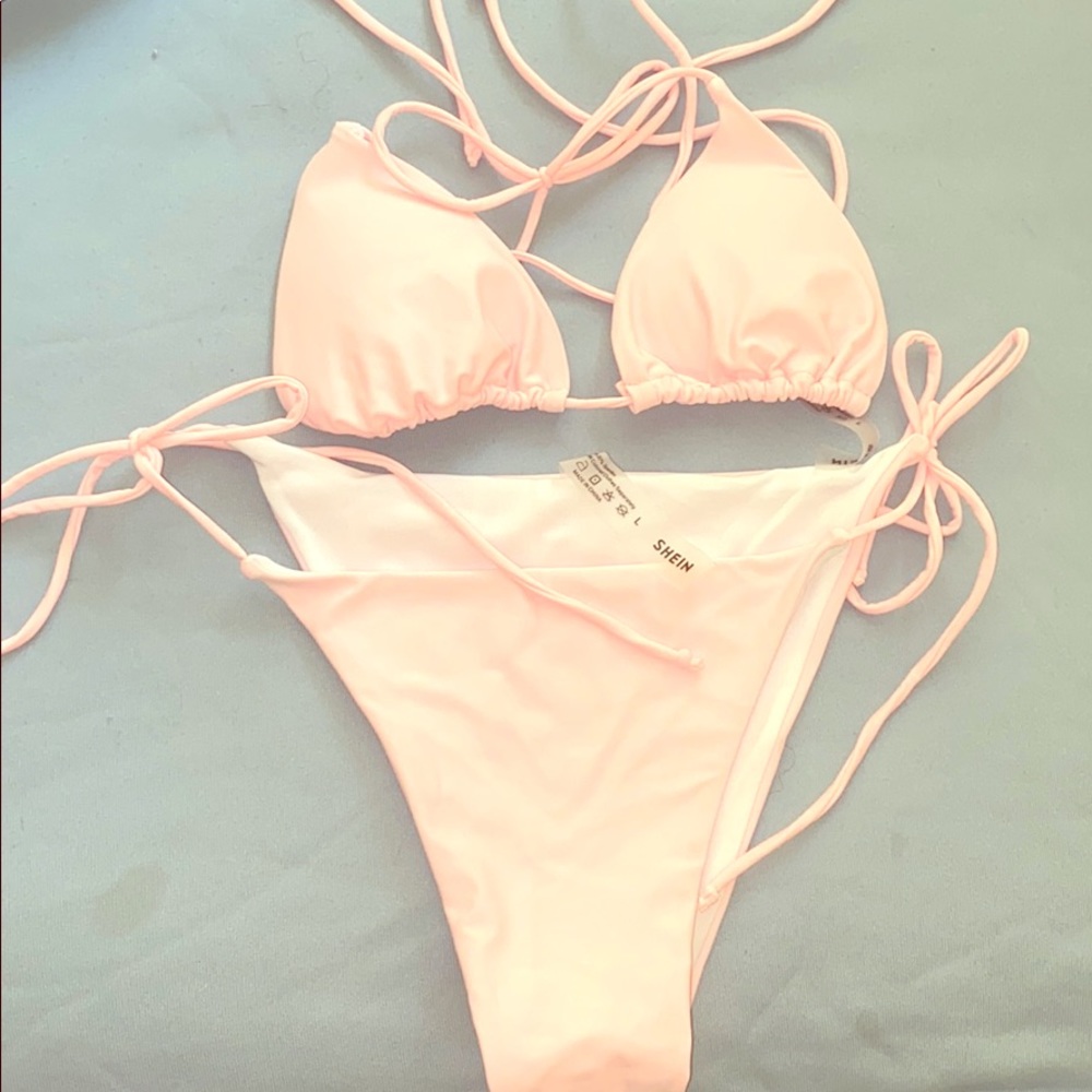 Pink bikini
